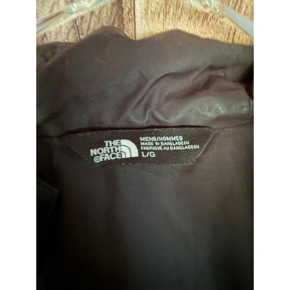 The North Face Jacket Insulated Hooded Coat Full Zip Black Fall Winter Large